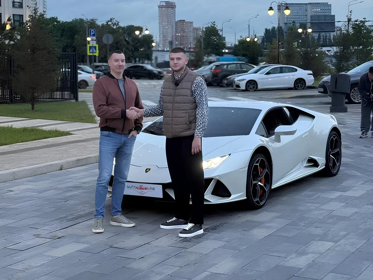 Передача машины клиенту командой BAZA